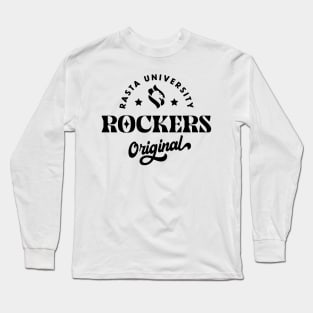 Rasta University Rockers Original Reggae Long Sleeve T-Shirt